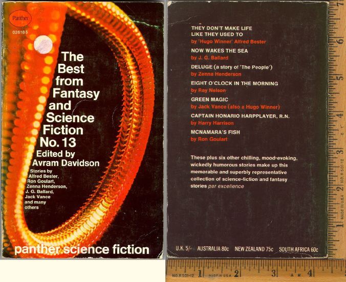 The Best From Fantasy and Science Fiction No. 13