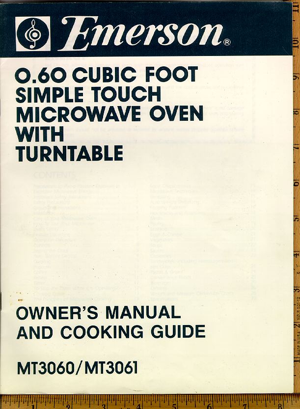 Owner's Manual and Cooking Guide