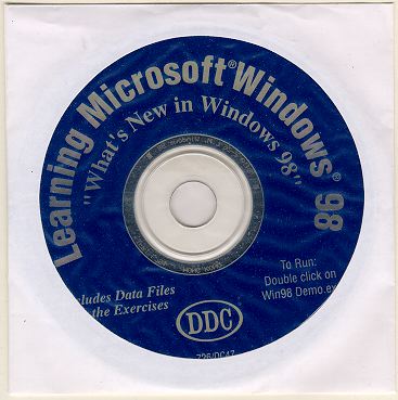 Learning Microsoft Windows 98 Disk