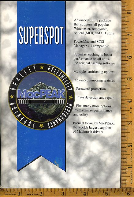 SuperSpot Manual